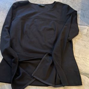 NWOT Club Monaco Bell Sleeve Crew Neck Top Size L
